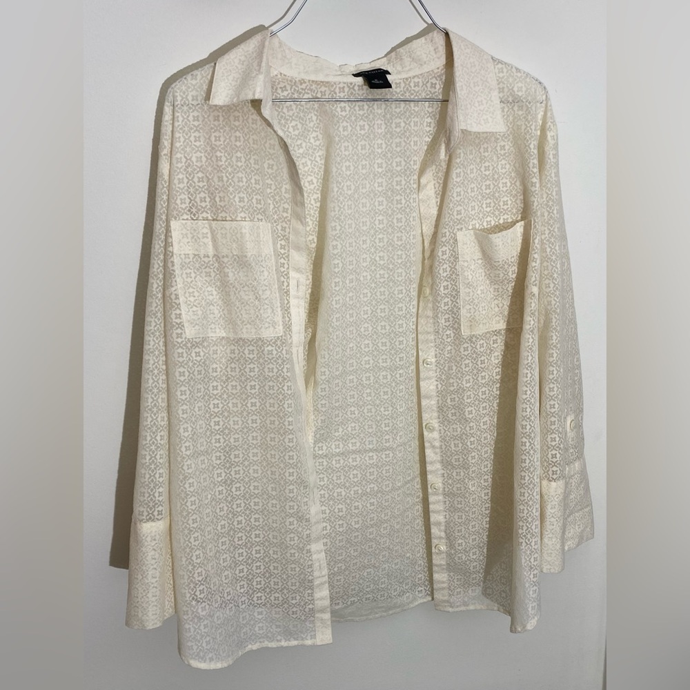 Ann Taylor Button Down Shirt - Size 10